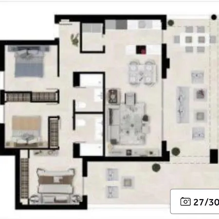 Apartment La Cala Golf 3 Bed - Sleek Corner Plot